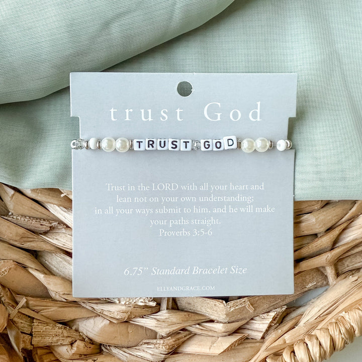 ellyandgrace Jewelry_Bracelet Trust God Christian Bracelet