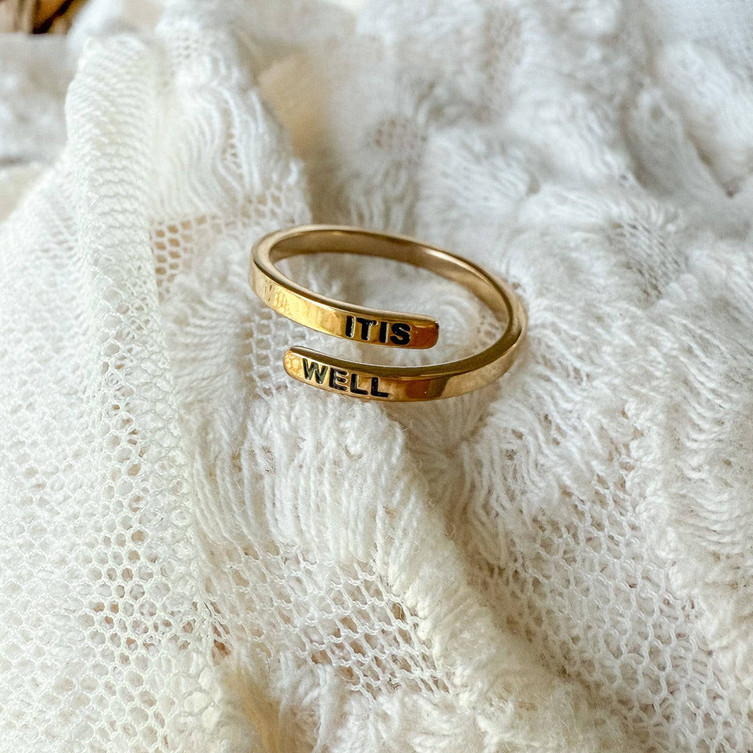 ellyandgrace Jewelry_Ring It is Well Christian Ring