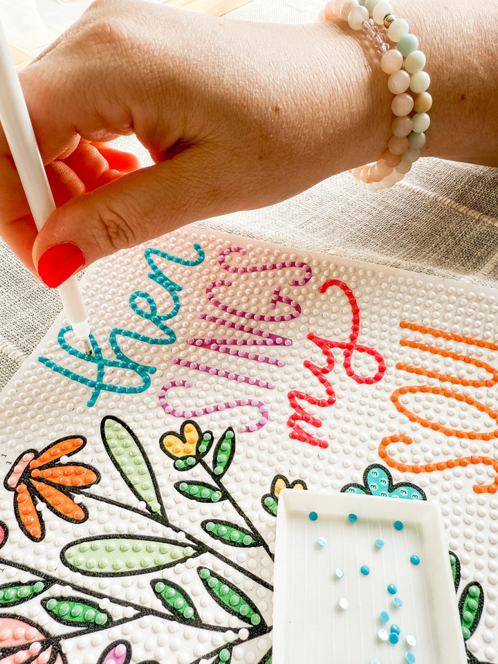 ellyandgrace Limited Edition Craft Bundle – Diamond Art & Punch Needling Kits