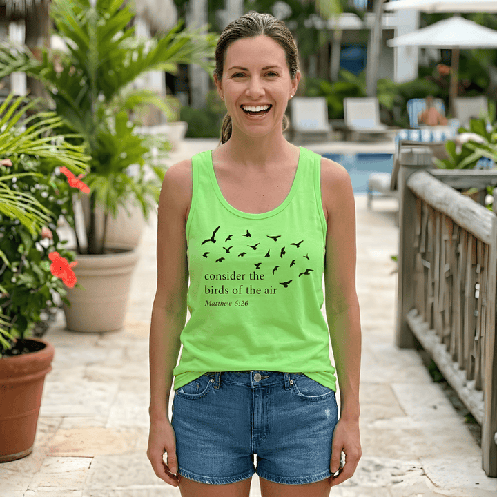 ellyandgrace LPC54TT Consider The Birds Tank Top