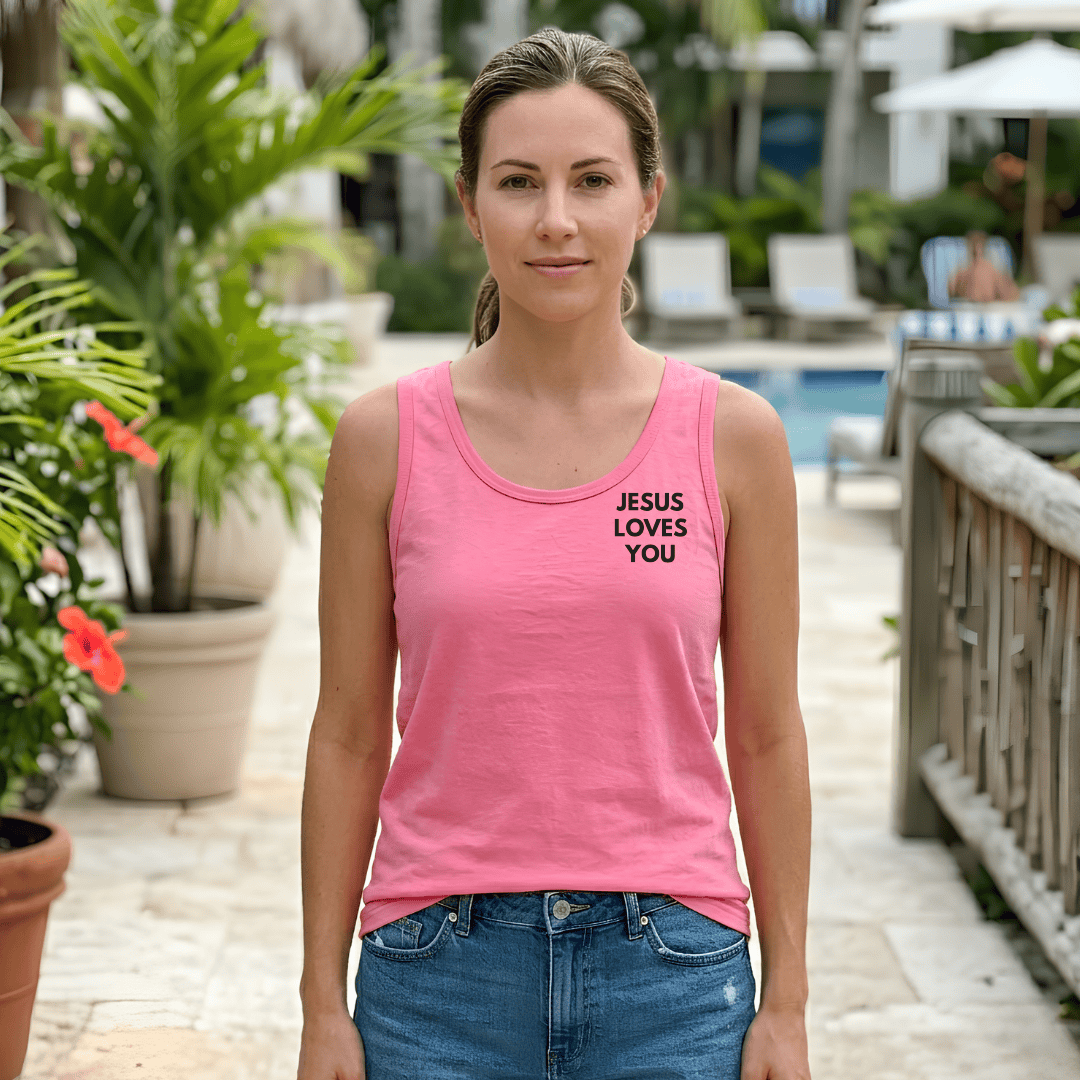 ellyandgrace LPC54TT Dear Person Behind Me Tank Top