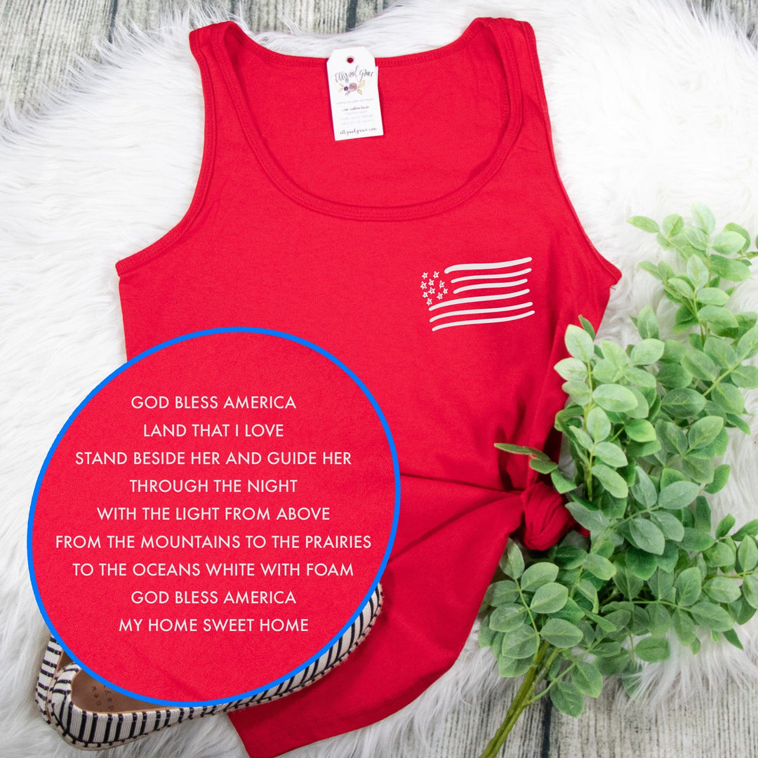 ellyandgrace LPC54TT Land That I Love Tank Top