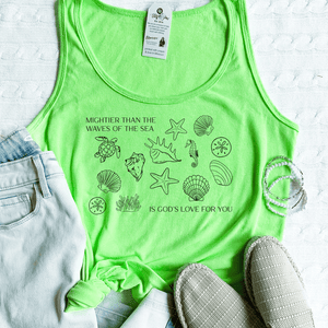 Mightier Than The Waves Of The Sea Tank Top