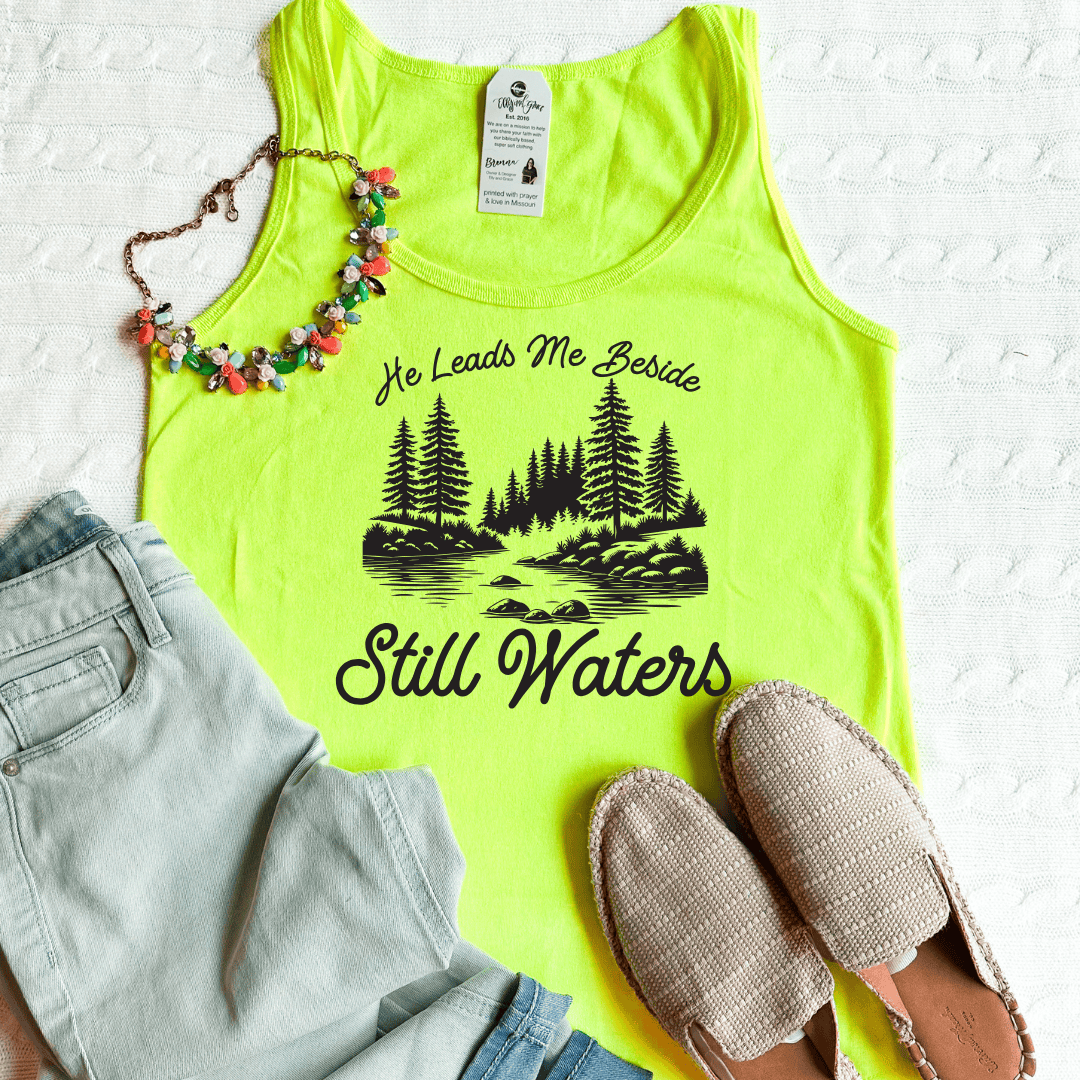 ellyandgrace LPC54TT Still Waters Tank Top