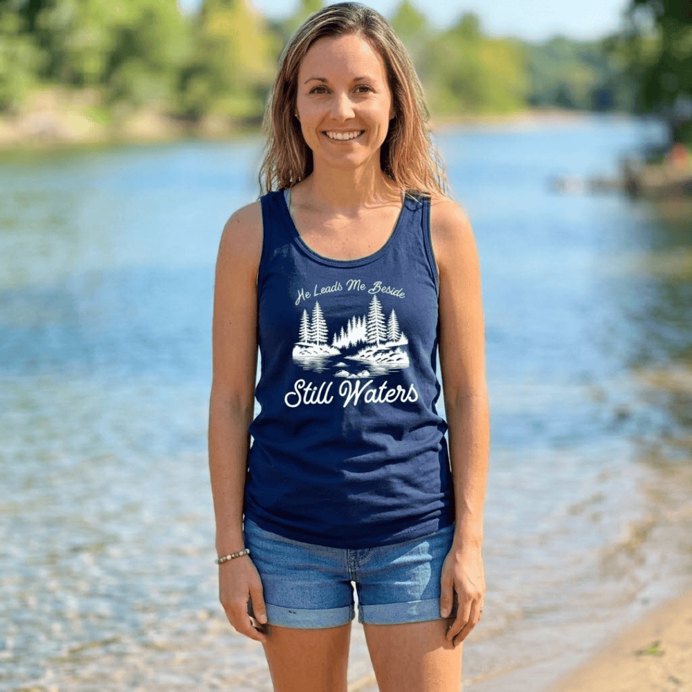 ellyandgrace LPC54TT Still Waters Tank Top