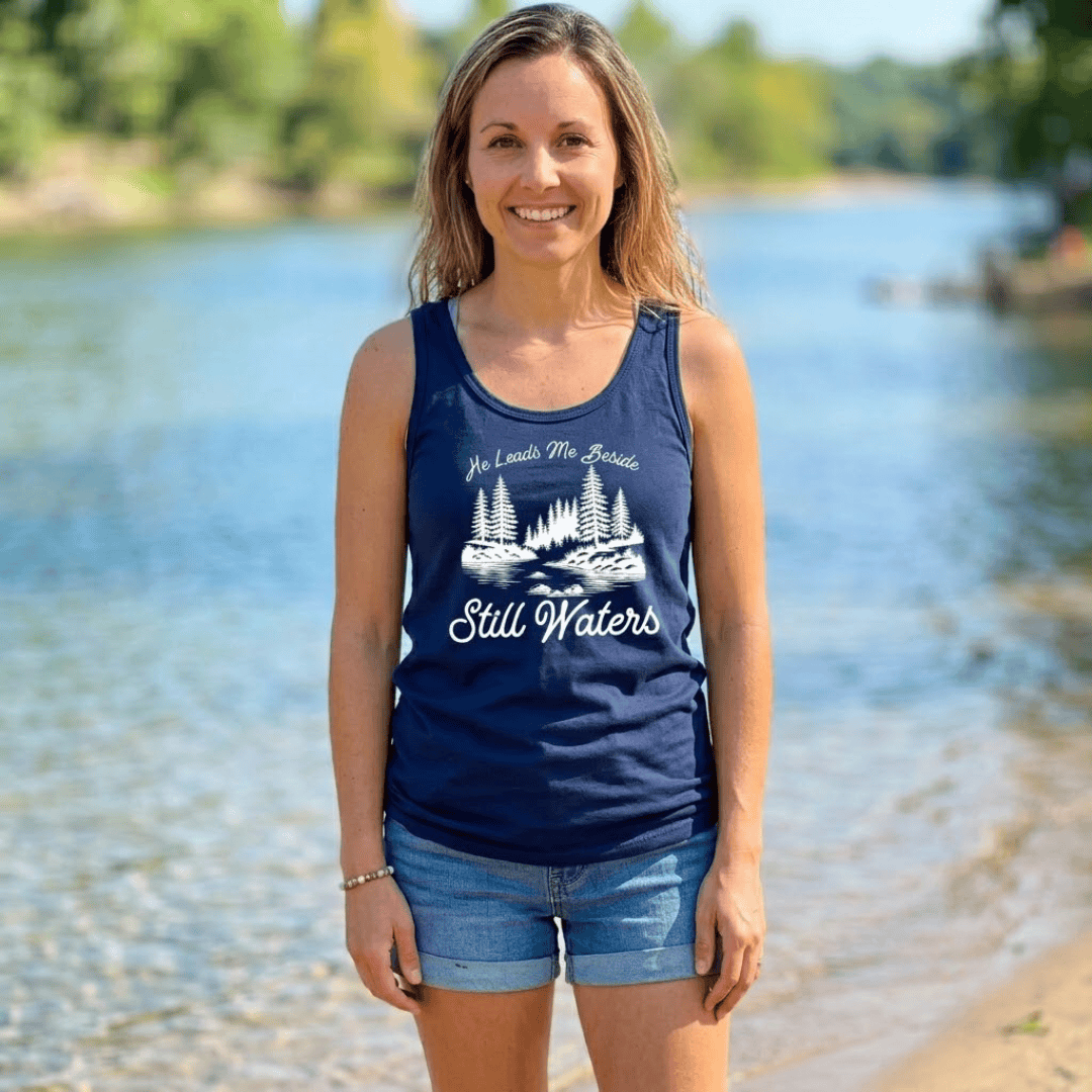 ellyandgrace LPC54TT Still Waters Tank Top