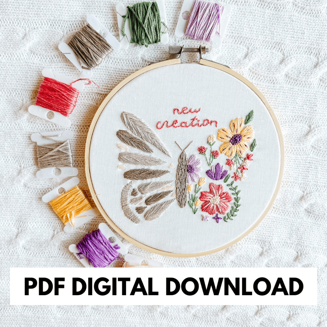 ellyandgrace PDF Download New Creation Embroidery Pattern: PDF Digital Download