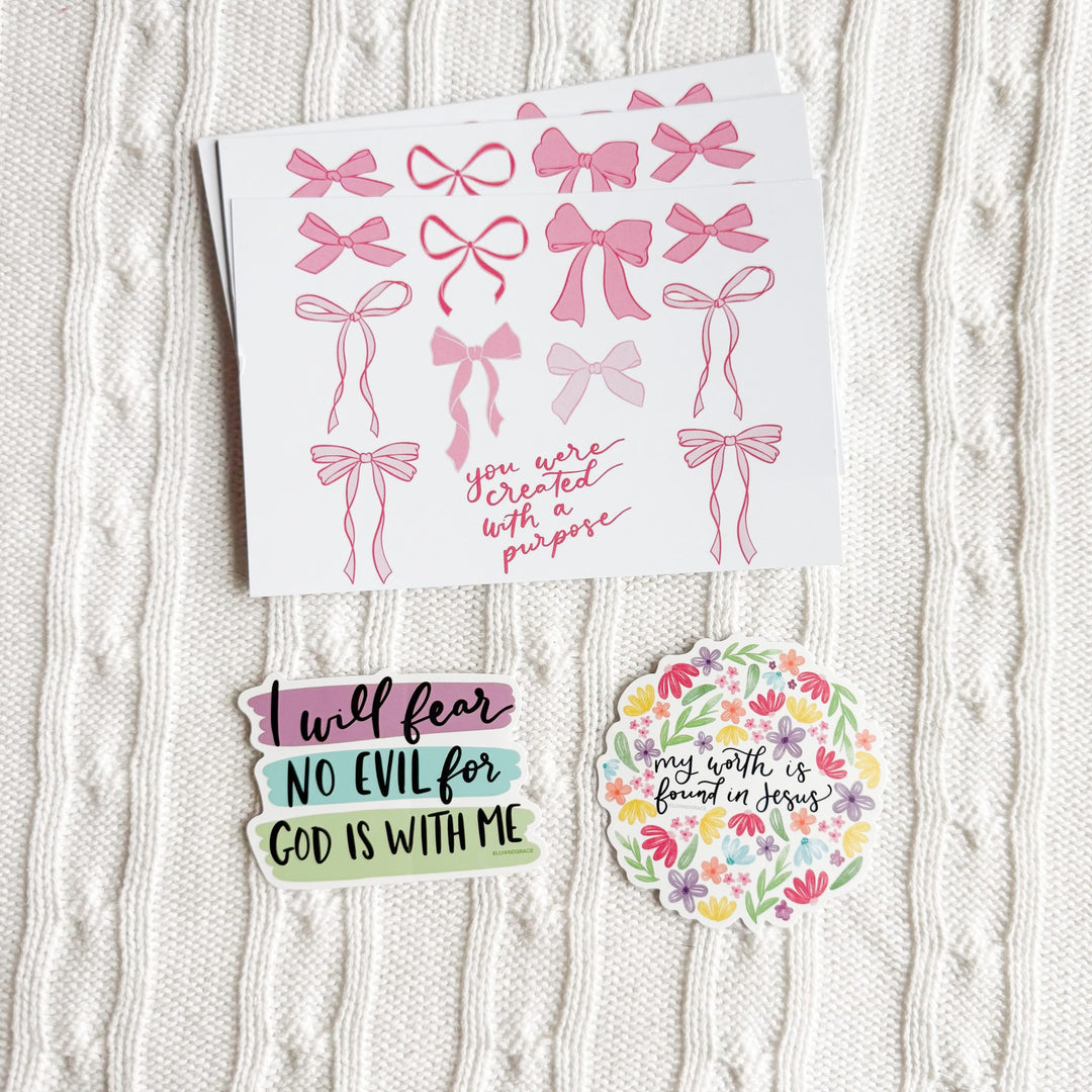 ellyandgrace Postcards You Were Created With A Purpose Postcard Pack