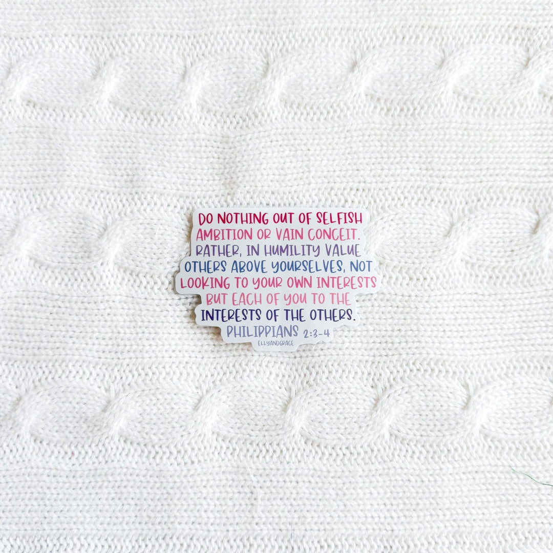 ellyandgrace Single Sticker Do Nothing Sticker