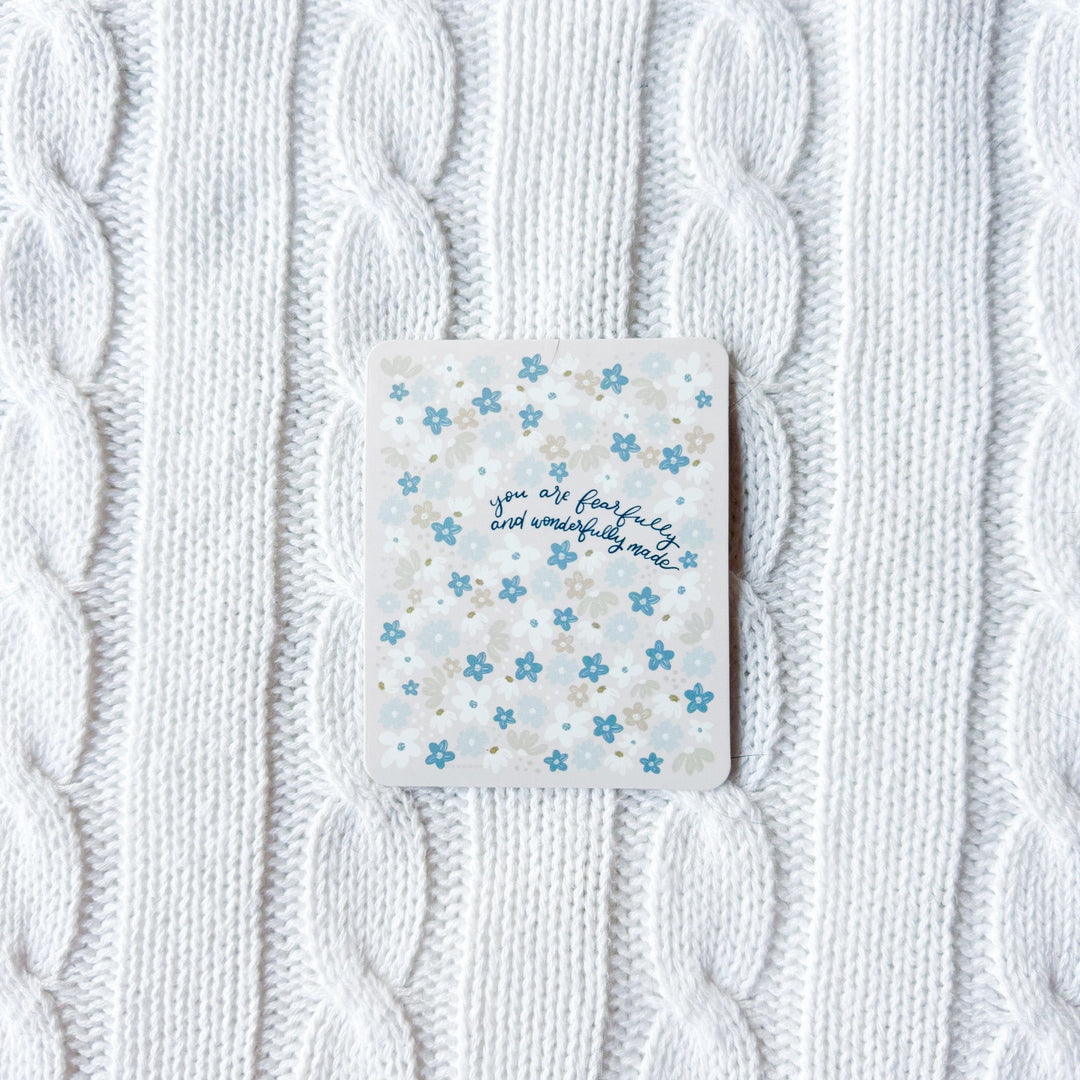 ellyandgrace Single Sticker Fearfully & Wonderfully Made Sticker