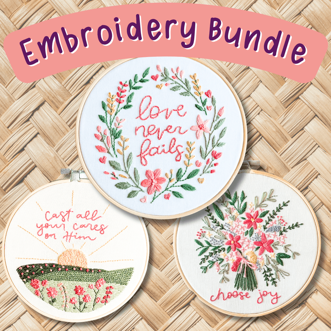 ellyandgrace *SPECIAL* Mother's Day Embroidery Bundle