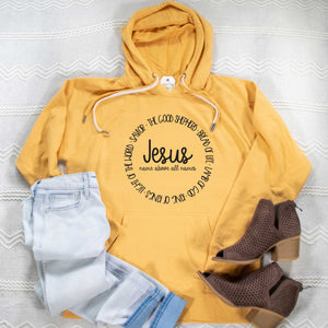 Name Above All Names Lightweight Terry Hoodie