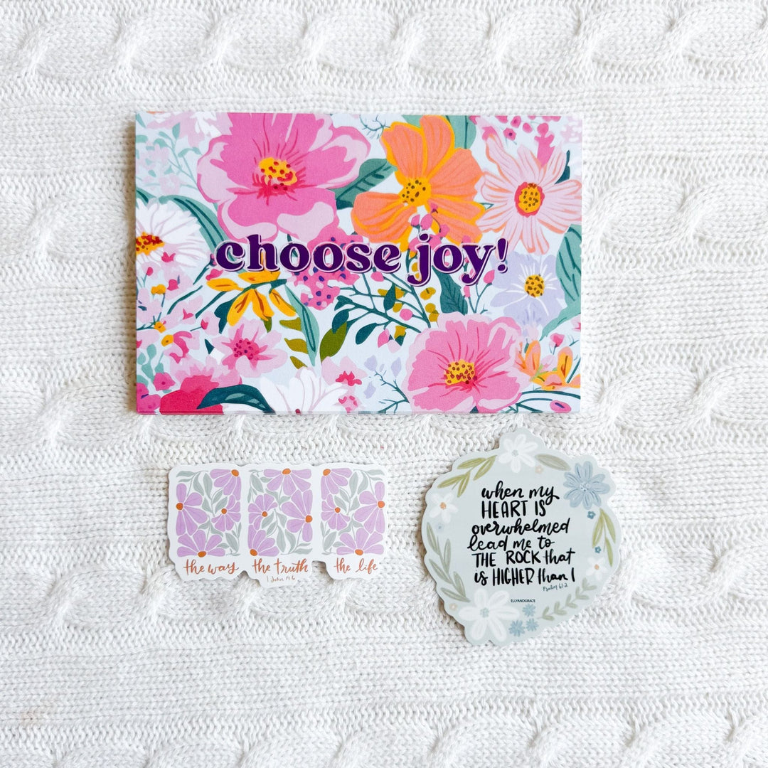 ellyandgrace Stickerpack Choose Joy! Sticker Pack