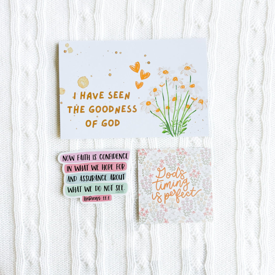 ellyandgrace Stickerpack I Have Seen the Goodness of God Sticker Pack