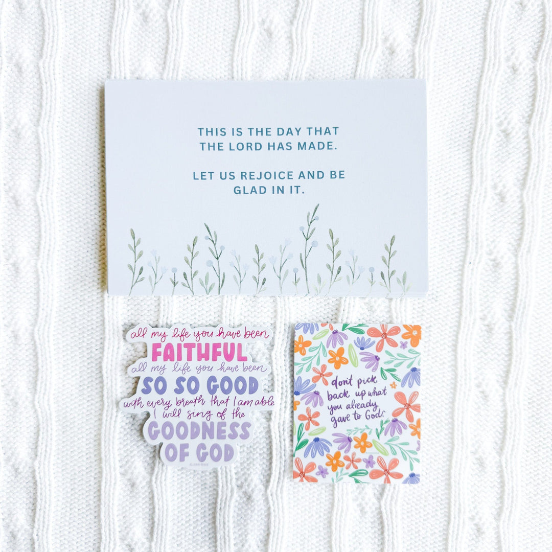 ellyandgrace Stickerpack Let Us Rejoice Sticker Pack