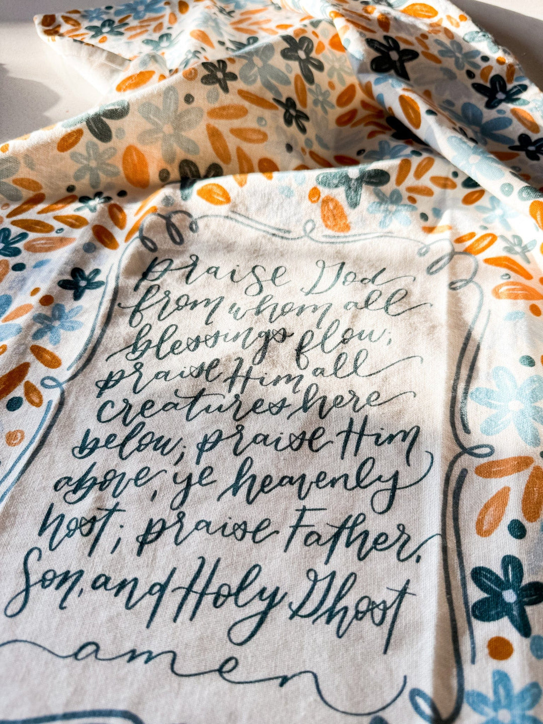 ellyandgrace Tea Towel Doxology Tea Towel