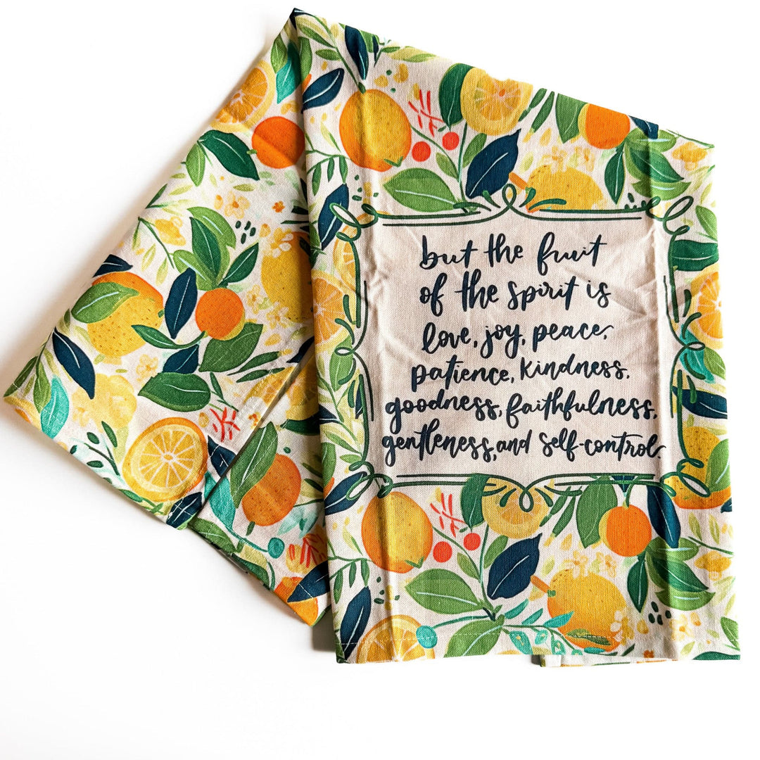 ellyandgrace Tea Towel Fruit of the Spirit Tea Towel