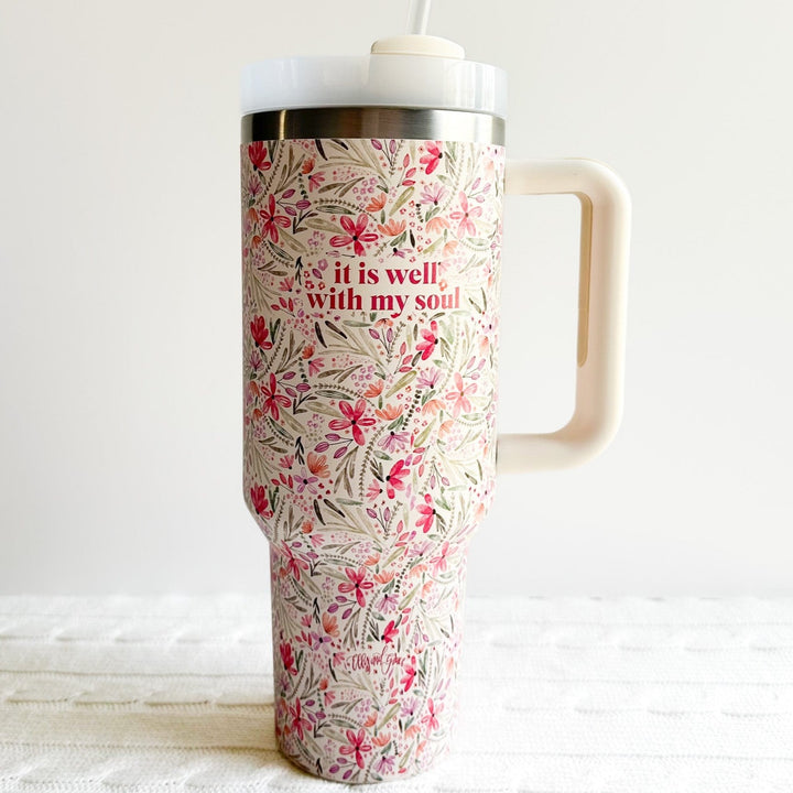 ellyandgrace Tumbler 20oz Large Tumbler