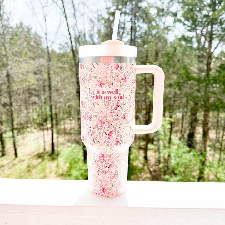 ellyandgrace Tumbler 20oz Large Tumbler