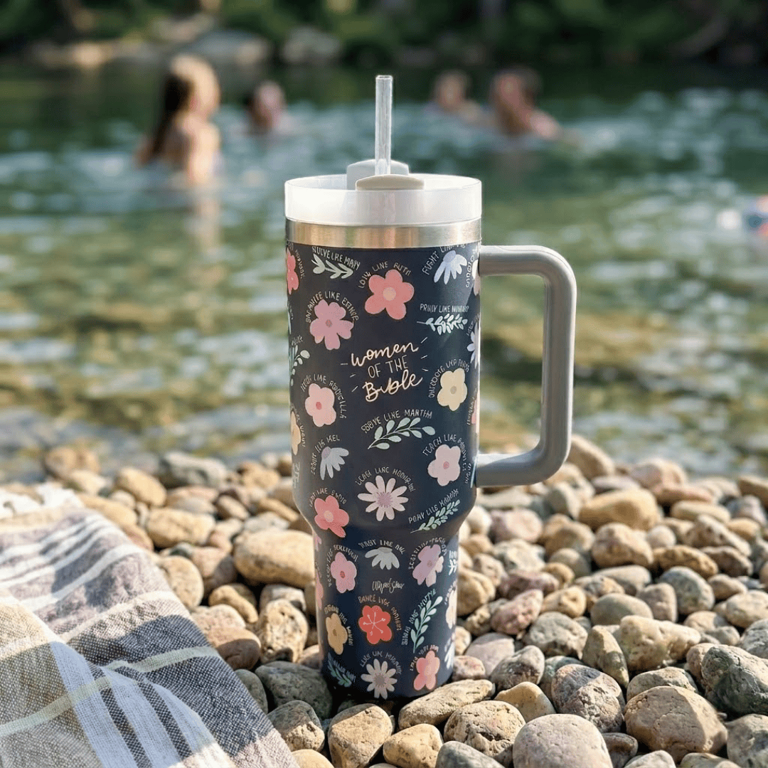 ellyandgrace Tumbler 40oz Women Of the Bible 40oz Stainless Steel Insulated Tumbler