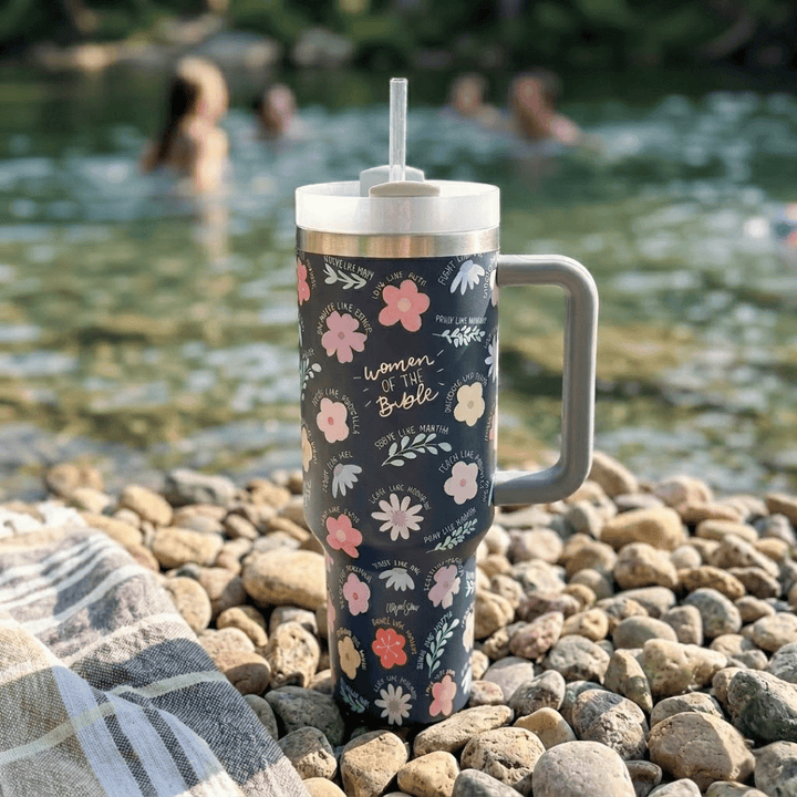 ellyandgrace Tumbler 40oz Women Of the Bible 40oz Stainless Steel Insulated Tumbler