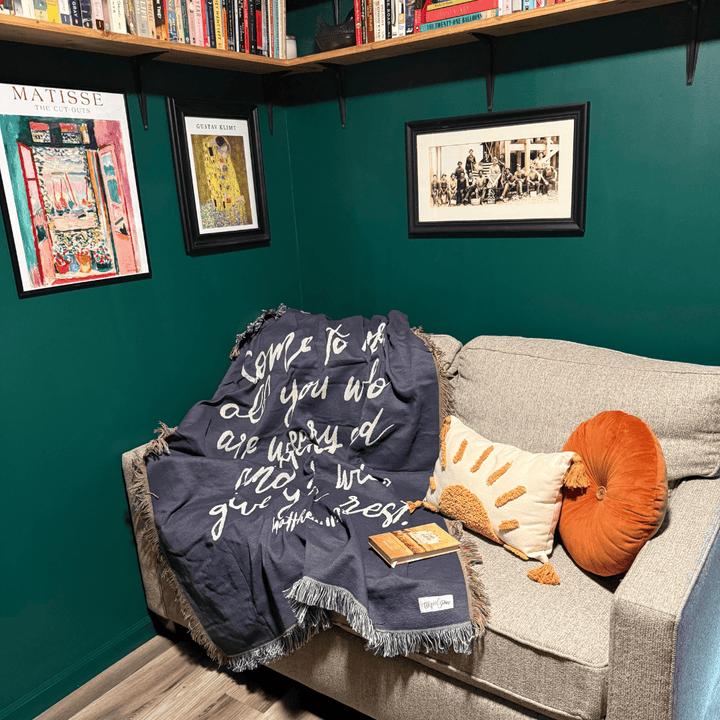 ellyandgrace Woven Blanket Come To Me Woven Blanket