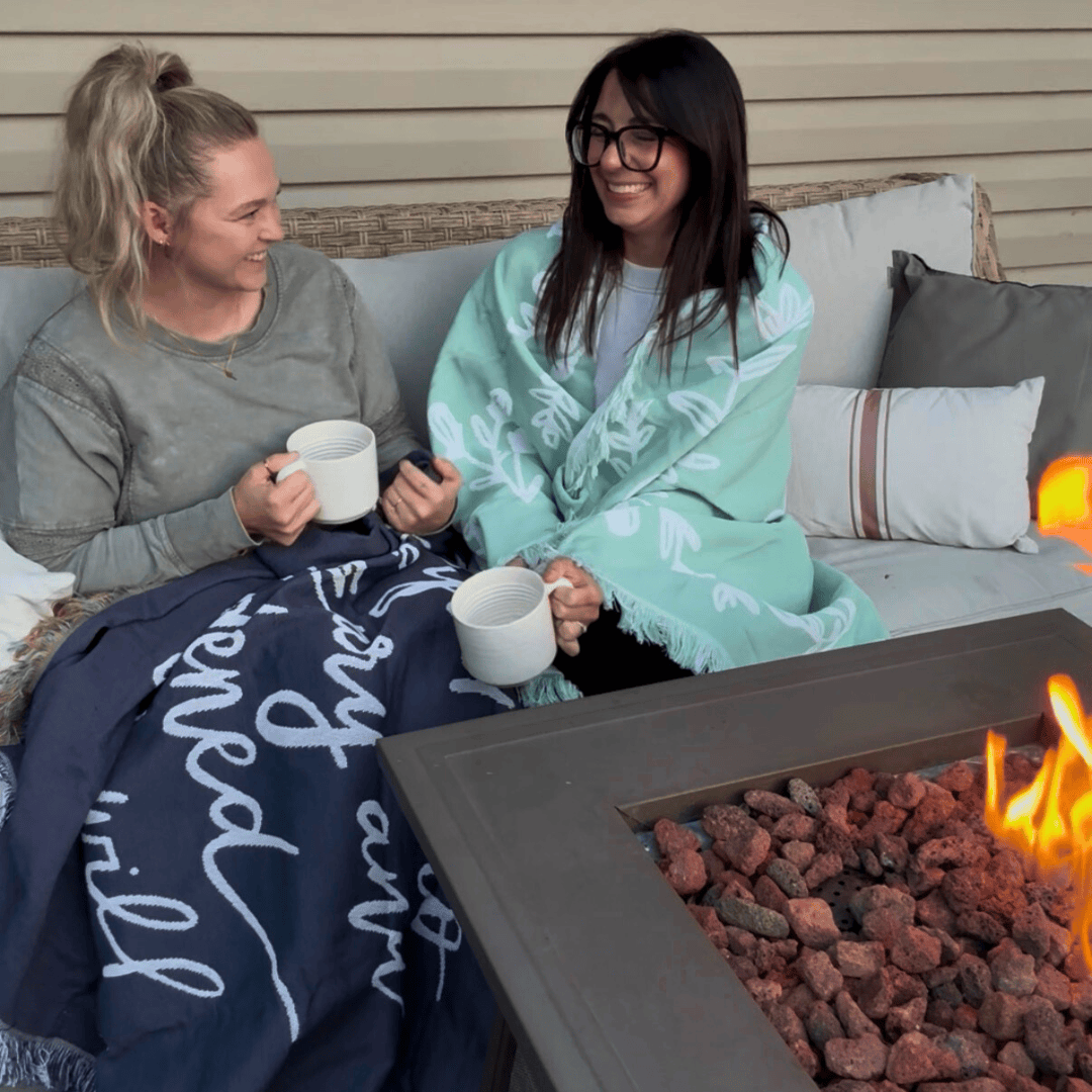 ellyandgrace Woven Blanket Come To Me Woven Blanket